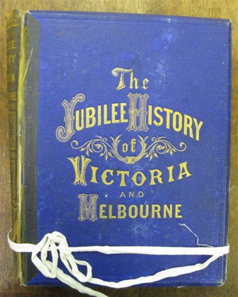 the jubilee history of victoria and melbourne